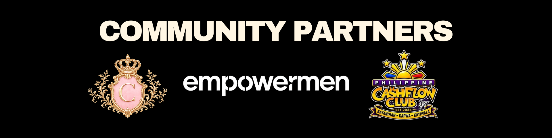 The Money Table community partners: Empowerment and Philippine Cashflow Club